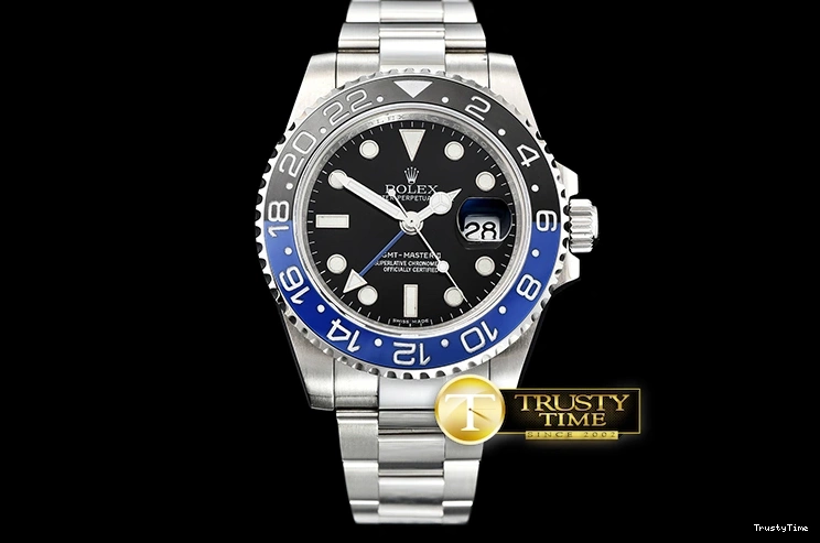 1020 Bright GMT Master II 116710BLNR SS SS Black KSF 627